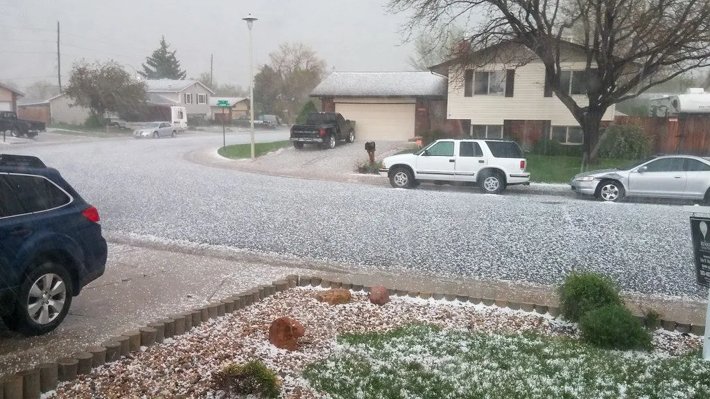 Colorado hail damage